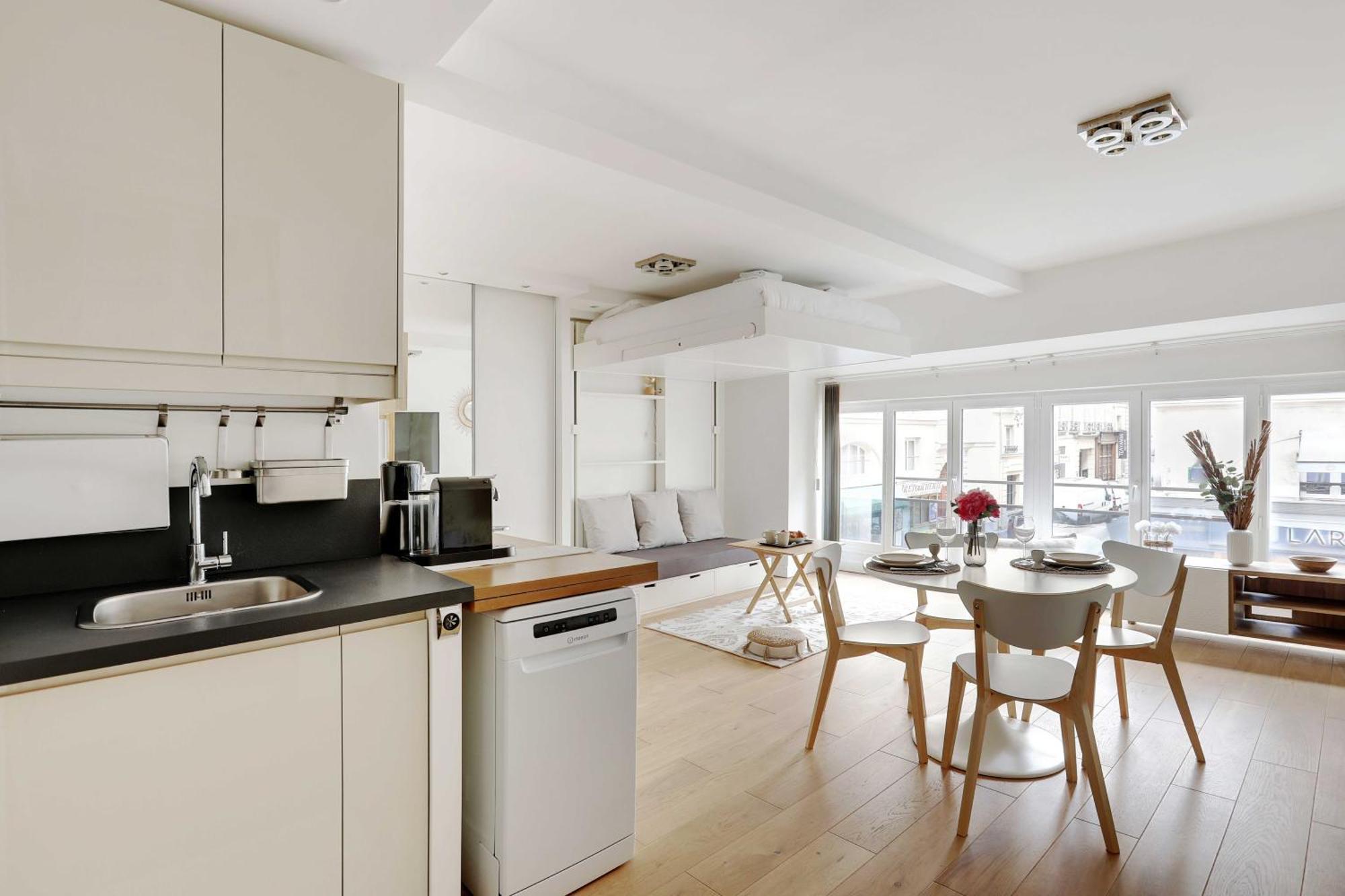 Cozy - 2p - Place De La Bourse Appartement Parijs